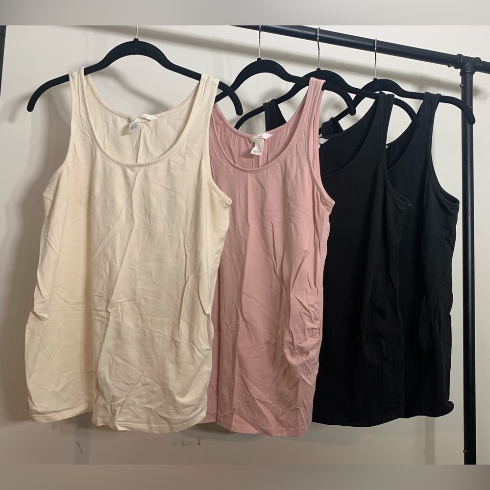Bundle of H&M Maternity Tanks